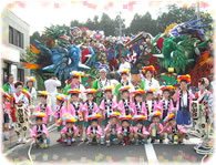 八戸三社大祭見学の写真